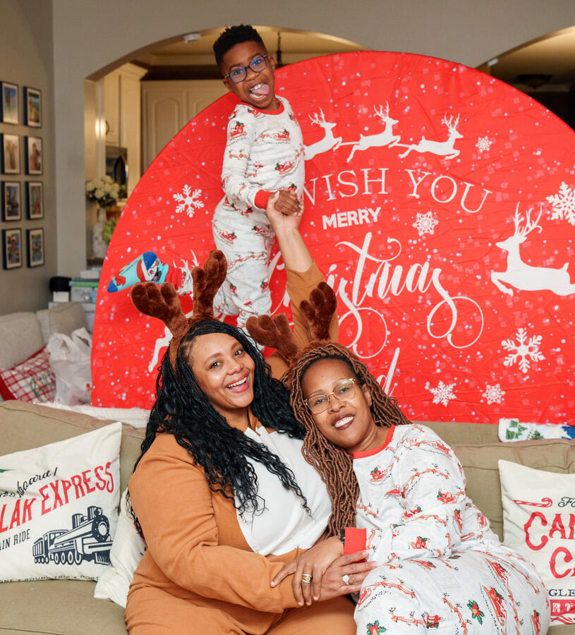 Christmas Photo Shoot Christmas with the GrandFam